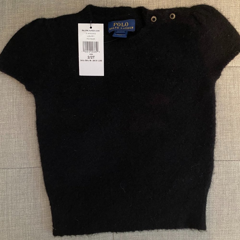 NWT Ralph Lauren 2T Wool Blend Sweater